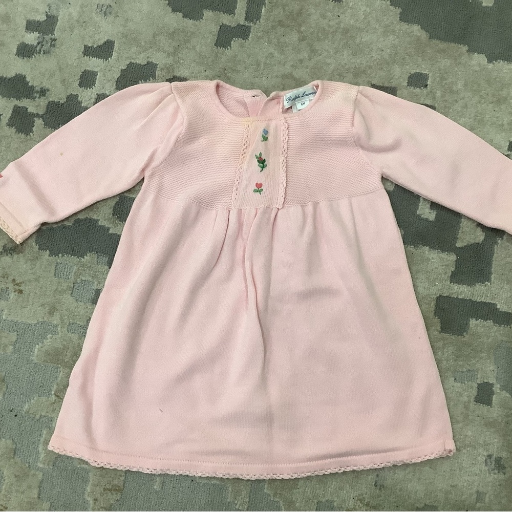 Adorable Ralph Lauren baby girl dress